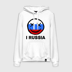 Женская толстовка-худи I russia