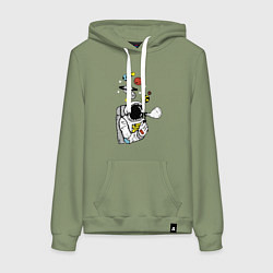 Женская толстовка-худи Cosmos