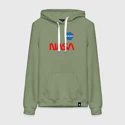 Женская толстовка-худи Nasa mania