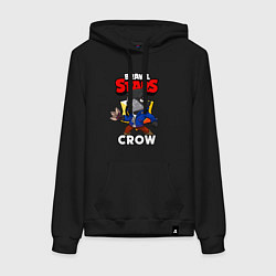 Женская толстовка-худи BRAWL STARS CROW