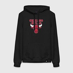 Женская толстовка-худи CHICAGO BULLS