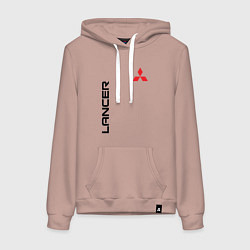 Женская толстовка-худи MITSUBISHI LANCER