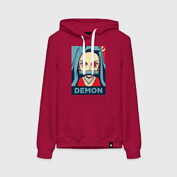 Женская толстовка-худи Незуко Камадо