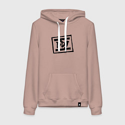 Женская толстовка-худи ДДТ Лого