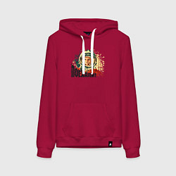 Женская толстовка-худи Гагарин: Поехали!