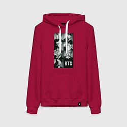 Женская толстовка-худи BTS