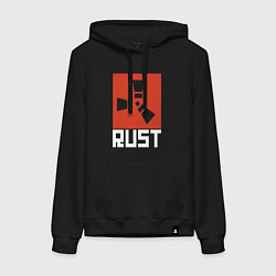 Женская толстовка-худи RUST