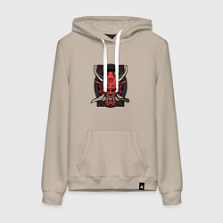 Женская толстовка-худи МАСКА РОНИНА