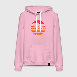 Женская толстовка-худи Пальма