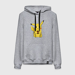 Женская толстовка-худи Пикачу