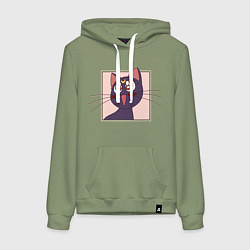 Женская толстовка-худи Luna, Sailor Moon