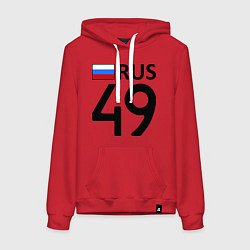 Женская толстовка-худи RUS 49