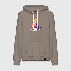 Женская толстовка-худи Усаги и Луна