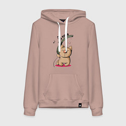 Женская толстовка-худи ЕГО КИСА ПАРНЫЕ