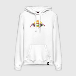 Женская толстовка-худи Краб-бургер