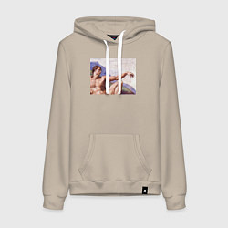 Женская толстовка-худи Искусство