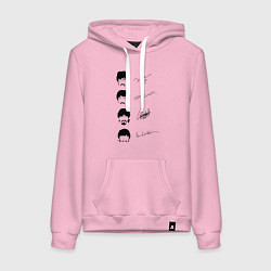 Женская толстовка-худи The Beatles автографы