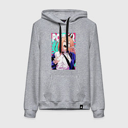 Женская толстовка-худи POWER CHAINSAW MAN ANIME