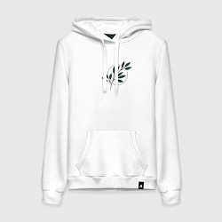 Женская толстовка-худи Leaves