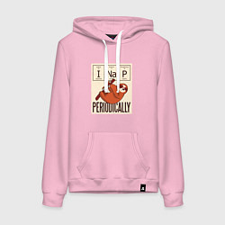 Женская толстовка-худи I Nap Periodically