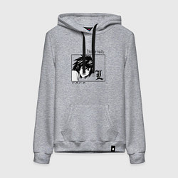 Женская толстовка-худи ТЕТРАДЬ СМЕРТИ