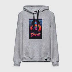 Женская толстовка-худи Драйв фильм