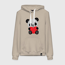 Женская толстовка-худи Love Панда