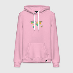 Женская толстовка-худи World Cat