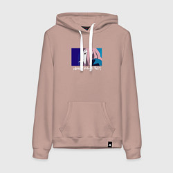 Женская толстовка-худи Never knows best color