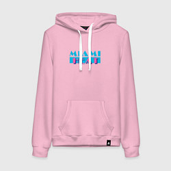 Женская толстовка-худи Майами Хит
