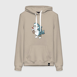 Женская толстовка-худи Котоакула