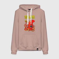 Женская толстовка-худи RED HOT CHILI PEPPERS