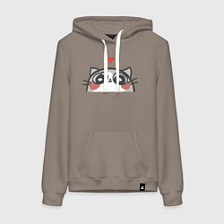 Женская толстовка-худи Котя влюбился