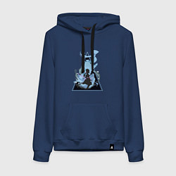 Женская толстовка-худи Genshin Impact AyakaАяка