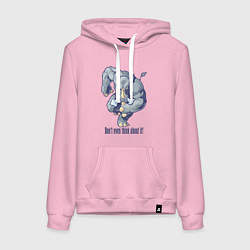 Женская толстовка-худи Даже и не думай!