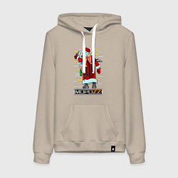 Женская толстовка-худи ДЕД МОРОZZ