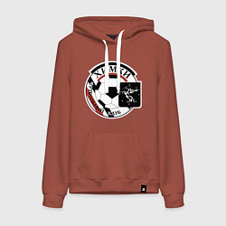 Женская толстовка-худи ФК ХИМКИ retro style