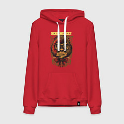 Женская толстовка-худи Обезьяна ботан