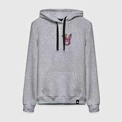 Женская толстовка-худи Крошка Тина в кармане