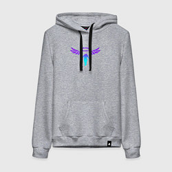 Женская толстовка-худи WALHALLA TEAM NEON LOGO ТОКИЙСКИЕ МСТИТЕЛИ