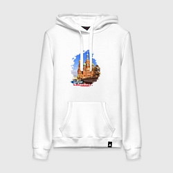 Женская толстовка-худи Путешествие Санкт-Петербург Россия