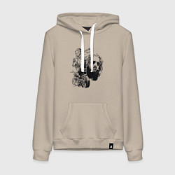 Женская толстовка-худи Мечта и дух Свободы