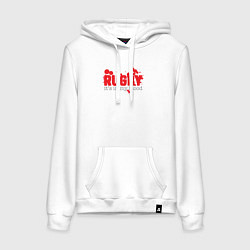 Женская толстовка-худи Регби в моей крови