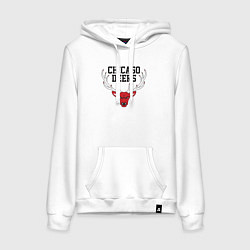 Женская толстовка-худи Chicago deers