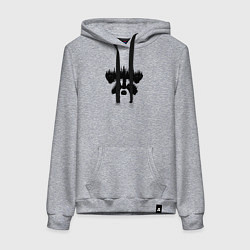 Женская толстовка-худи Енот и Лес