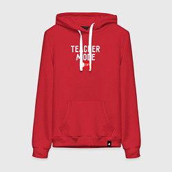Женская толстовка-худи Учительский мод отключен