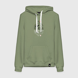 Женская толстовка-худи Почувствуй