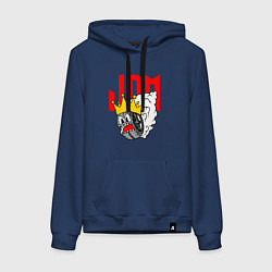 Женская толстовка-худи JDM Wheel King