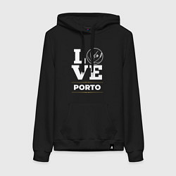 Женская толстовка-худи Porto Love Classic