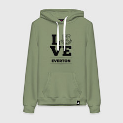 Женская толстовка-худи Everton Love Классика